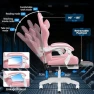 Превью Gaming Chair with Massage Ergonomic Computer Chair with Footrest and Lumbar Support Reclining PC Game Chair — Massage Chairs, VANSPACE