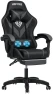 Превью Gaming Chair with Massage Ergonomic Computer Chair with Footrest and Lumbar Support Reclining PC Game Chair — Massage Chairs, VANSPACE