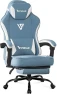 Превью Gaming Chair with Mesh Fabric, Adjustable Lumbar Support, Footrest and Headrest — Smart Chairs, Vonesse