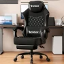 Превью Gaming Chair with Mesh Fabric, Adjustable Lumbar Support, Footrest and Headrest — Smart Chairs, Vonesse