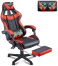 Превью Green Gaming Chair with Footrest — Smart Chairs, Soontrans