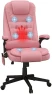 Превью High Back Vibration Massage Office Chair with 6 Vibration Points — Massage Chairs, HOMCOM