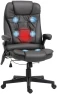 Превью High Back Vibration Massage Office Chair with 6 Vibration Points — Massage Chairs, HOMCOM