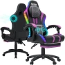 Превью LED Gaming Chair with Speakers and Massage — Smart Chairs, HOFFREE