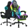 Превью LED Gaming Chair with Speakers and Massage — Smart Chairs, HOFFREE