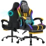 Превью LED Gaming Chair with Speakers and Massage — Smart Chairs, HOFFREE