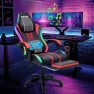 Превью LED Gaming Chair with Speakers and Massage — Smart Chairs, HOFFREE