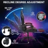 Превью LED Gaming Chair with Speakers and Massage — Smart Chairs, HOFFREE