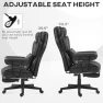 Превью Massage Executive Office Chair with 6 Vibration Points, Heated, Foot Rest, Lumbar Support — Smart Chairs, HOMCOM