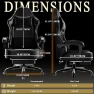 Превью Massage Gaming Chair with Footrest — Smart Chairs, Ailatimogo