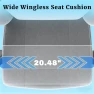Превью Massage Gaming Chair with Lumbar Support and Footrest — Smart Chairs, Bstyjqxh