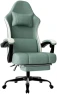Превью Massage Gaming Chair with Lumbar Support and Footrest — Smart Chairs, Bstyjqxh