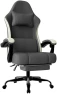 Превью Massage Gaming Chair with Lumbar Support and Footrest — Smart Chairs, Bstyjqxh