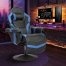 Превью Massage Gaming Recliner Chair with Cup Holder & Side Pockets — Massage Chairs, CALIVIA