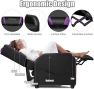 Превью Massage Gaming Recliner Chair — Massage Chairs, Goplus