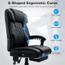 Превью Massage Office Chair with Heat, 7 Points Vibration, Ergonomic Executive Chair with Footrest — Massage Chairs, HOFFREE