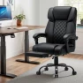 Превью Massage Office Chair with Heat, 7 Points Vibration, Ergonomic Executive Chair with Footrest — Massage Chairs, HOFFREE