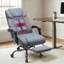 Превью Massage Office Chair with Heat, 7 Points Vibration, Ergonomic Executive Chair with Footrest — Massage Chairs, HOFFREE