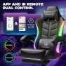 Превью RGB Gaming Chair with Footrest — Smart Chairs, GTPLAYER
