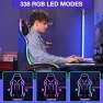 Превью RGB Gaming Chair with LED Lights, Massage, and Footrest — Smart Chairs, VANSPACE