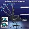Превью RGB Gaming Chair with LED Lights, Massage, and Footrest — Smart Chairs, VANSPACE