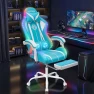 Превью RGB Gaming Chair with LED Lights, Massage, and Footrest — Smart Chairs, VANSPACE