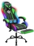 Превью RGB Gaming Chair with LED Lights, Massage, and Footrest — Smart Chairs, VANSPACE