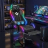 Превью RGB Gaming Chair with LED Lights, Massage, and Footrest — Smart Chairs, VANSPACE