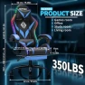 Превью RGB Gaming Chair with Massage and LED Lights — Smart Chairs, VANSPACE