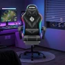 Превью RGB Gaming Chair with Massage and LED Lights Ergonomic Video Game Chairs with Footrest High Back Reclining Computer... — Massage Chairs, VANSPACE
