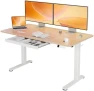 Превью 55 x 24 Inch Standing Desk with Drawers — Standing Desk, YDN