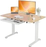 Превью 55 x 24 Inch Standing Desk with Drawers — Standing Desk, YDN