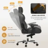 Превью Big and Tall Gaming Chair with Memory Foam Lumbar Support — Smart Chairs, Fantasylab