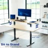 Превью Electric Stand Up Desk Frame Workstation, Frame Only — Standing Desk, VIVO