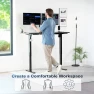 Превью Electric Stand Up Desk Frame Workstation, Frame Only — Standing Desk, VIVO