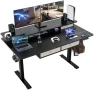 Превью Electric Standing Desk with 4 Drawers and Storage Shelves — Standing Desk, ExaDesk