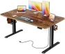 Превью Electric Standing Desk with Power Outlets and USB-C Port — Standing Desk, Huuger