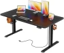 Превью Electric Standing Desk with Power Outlets and USB-C Port — Standing Desk, Huuger
