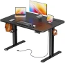 Превью Electric Standing Desk with Power Outlets and USB-C Port — Standing Desk, Huuger