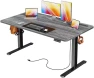 Превью Electric Standing Desk with Power Outlets and USB-C Port — Standing Desk, Huuger
