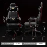 Превью Ergonomic Gaming Chair with Massage and Heat — Smart Chairs, QXC