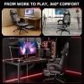 Превью Ergonomic Gaming Chair with Massage and Heat — Smart Chairs, QXC