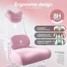 Превью Fabric Gaming Chair with Heated Massage Lumbar Support — Massage Chairs, Dowinx