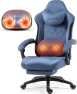 Превью Fabric Gaming Chair with Heated Massage Lumbar Support — Massage Chairs, Dowinx
