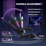 Превью Gaming Chair with Footrest and Massage Lumbar Support — Smart Chairs, Homall