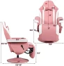 Превью Gaming Chair with Footrest, Massage — Massage Chairs, GYMAX