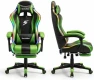 Превью Gaming Chair with RGB LED Lights, Footrest, Lumbar Support & Headrest — Smart Chairs, Yardlift
