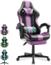 Превью Gaming Computer Chair with Footrest and Lumbar Support — Smart Chairs, Huracan
