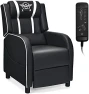 Превью Gaming Recliner Chair with Massage and Footrest — Massage Chairs, Giantex