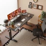 Превью Large Height Adjustable Standing Desk with Cable Management — Standing Desk, FitStand